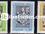 İTALYA 1973 DAMGASIZ CHRİSTMAS PULLARI SERİSİ