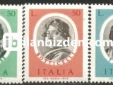 İTALYA 1973 DAMGASIZ ÜNLÜ SANATÇILAR SERİSİ