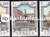 İTALYA 1978 DAMGASIZ ÜNLÜ ÇEŞMELER SERİSİ