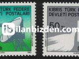 K.K.T.C 1983 DAMGASIZ DÜNYA HABERLEŞME YILI SERİSİ
