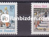 K.T.F.D.1981 DAMGASIZ AVRUPA CEPT SERİSİ