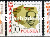 POLONYA 1985 DAMGASIZ POLONYA KUZEY VE BATI TOPRAKLARININ KURTARILIŞININ 40.YILI SERİSİ