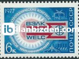 RUSYA 1977 DAMGASIZ DÜNYA ELEKTRONİK KONGRESİ SERİSİ