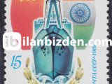 RUSYA 1981 DAMGASIZ SOVYET-HİNDİSTAN GEMİ HATTI’NIN 25. YILI SERİSİ