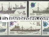 RUSYA 1983 DAMGASIZ BALIKÇI GEMİLERİ SERİSİ