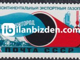 RUSYA 1983  DAMGASIZ URENGOİ-UZHGOROD GAZ HATTI SERİSİ