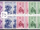 1949 DAMGASIZ  POSTA BİRLİĞİ DÖRTLÜ BLOK SERİ