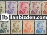1956 DAMGASIZ ATATÜRK TEK ÇERÇEVE SERİSİ