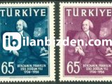 1957 DAMGASIZ BENJAMİN FRANKLİN’İN 250. DOĞUM YILI SERİSİ