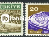 1959 DAMGASIZ ASPENDOS (BELKIS) FESTİVALİ SERİSİ