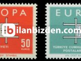 1963  DAMGASIZ AVRUPA CEPT SERİSİ