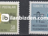 1965 DAMGASIZ ULUSLARARASI TELEKOMİNİKASYON BİRLİ. 100. YILI SERİSİ