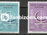 1966 DAMGASIZ  AVRUPA CEPT SERİSİ