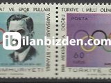 1967 MİLLİ OLİMPİYAT VE SPOR PULLARI YARIŞMASI SERİSİ