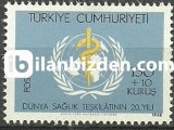 1968 DAMGASIZ DÜNYA SAĞLIK TEŞKİLATI'NIN 20.YILI SERİSİ