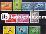 SAN MARİNO 1963 DAMGASIZ OLİMPİYAT ÖNCESİ  SERİSİ