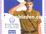 SRİLANKA 2016 DAMGASIZ  SRİLANKA POLİSİ SERİSİ