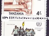 TANZANYA 1985 DAMGASIZ GENÇLİK YILI SERİSİ