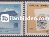 1969 DAMGASIZ UÇAK POSTASININ 55. YILI SERİSİ
