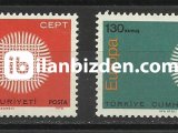 1970 DAMGASIZ CEPT SERİSİ
