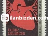 1972 DAMGASIZ DÜNYA SAĞLIK GÜNÜ SERİSİ