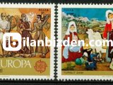 1975 DAMGASIZ AVRUPA CEPT  SERİSİ