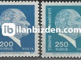 1977 DAMGASIZ SÜREKLİ ATA POSTA PULLARI SERİSİ