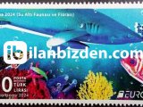 2024 DAMGASIZ AVRUPA CEPT  SU ALTI FAUNASI SERİSİ