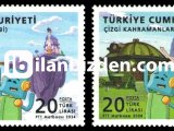 2024 DAMGASIZ ÇİZGİ FİLM KAHRAMANLARI (İBİ) SERİSİ