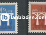 YUGOSLAVYA 1984 DAMGASIZ AVRUPA CEPT SERİSİ