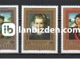 LİECHTENSTEİN 1985 DAMGASIZ KRALİYET KOLEKSİYONUNDAN TABLOLAR SERİSİ