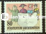 LİECHTENSTEİN 1985 DAMGASIZ TİYATRO SERİSİ