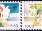 PORTEKİZ 1979 DAMGASIZ ULUSLARARASI ÇOCUK YILI SERİSİ