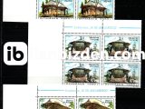 ROMANYA 1996 DAMGASIZ UNESCO'NUN 50.YILI-MANASTIRLAR DÖRTLÜ BLOK SERİ