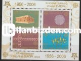 SIRBİSTAN 2006 DAMGASIZ AVRUPA CEPT PULUNUN 50.YILI BLOKU I