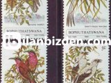 BOPHUTHATSWANA 1980 DAMGASIZ PAPAĞANLAR SERİSİ