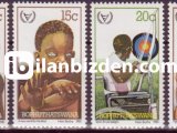 BOPHUTHATSWANA 1981 DAMGASIZ ULUSLARARASI ENGELLİLER YILI SERİSİ