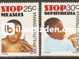 BOPHUTHATSWANA 1985 DAMGASIZ SAĞLIK SERİSİ