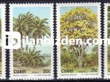 CHİSKEİ 1984 DAMGASIZ YERLİ AĞAÇLAR SERİSİ
