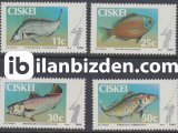 CHİSKEİ 1985 DAMGASIZ KIYI BALIKÇILIĞI SERİSİ