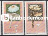 CHİSKEİ 1987 DAMGASIZ YENİLEBİLİR MANTARLAR SERİSİ