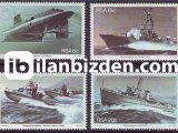 GÜNEY AFRİKA CUMHURİYETİ 1982 DAMGASIZ GÜNEY AFRİKA DENİZ ÜSSÜ SİMONSTOWN'IN 25. YILI SERİSİ
