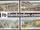 GÜNEY AFRİKA CUMHURİYETİ 1984 DAMGASIZ KÖPRÜLER SERİSİ
