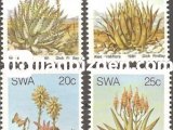 GÜNEY BATI AFRİKA 1981 DAMGASIZ ALOE BİTKİLERİ SERİSİ