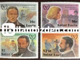 ST .LUCİA 1981 DAMGASIZ DÜNYA ENGELLİLER YILI SERİSİ