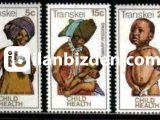 TRANSKEİ 1979 DAMGASIZ SAĞLIK EĞİTİMİ ÇOCUK BAKIMI SERİSİ