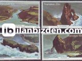 TRANSKEİ 1980 DAMGASIZ TURİSTİK GEZİLER SAHİL MANZARALARI SERİSİ